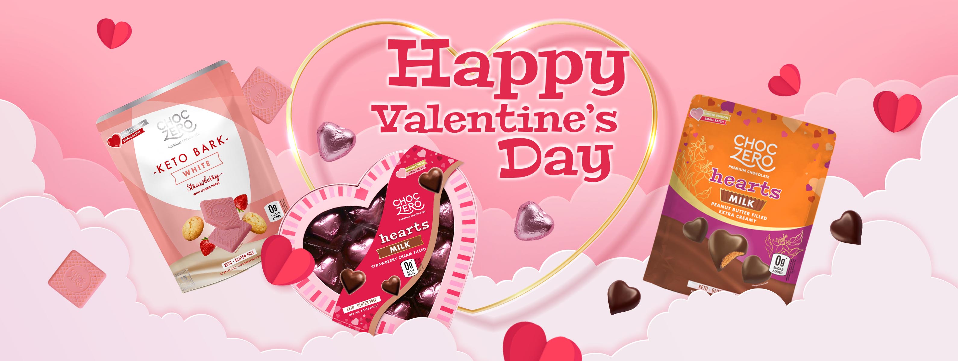 ChocZero Valentine’s Day Products. 2024 Valentine’s Day Keto Candy