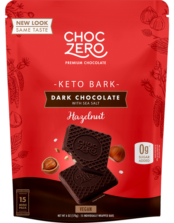 Dark 55% Chocolate Bar With Hazelnut