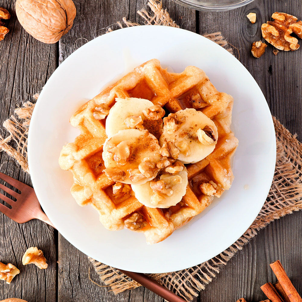 Keto Banana Nut Chaffles