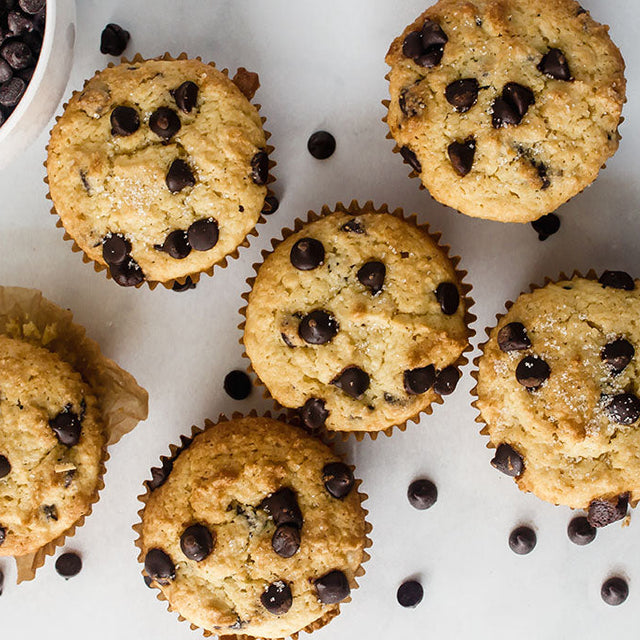 Keto Chocolate Chip Muffins