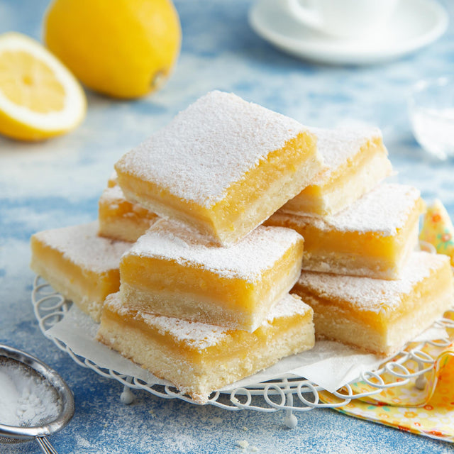 Keto Lemon Bars - Gluten Free Dessert