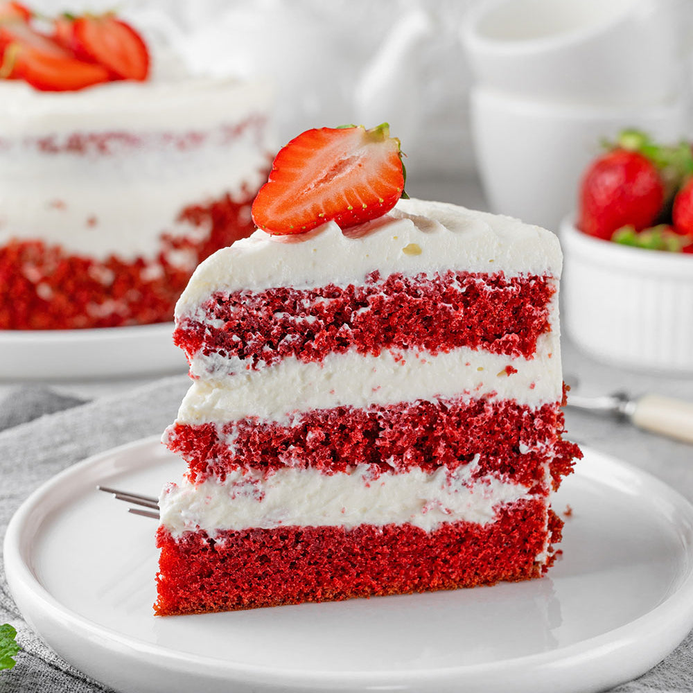 Luscious Red Velvet Cake | Order Red Velvet Birthday Cake in Bangalore –  Liliyum Patisserie & Cafe