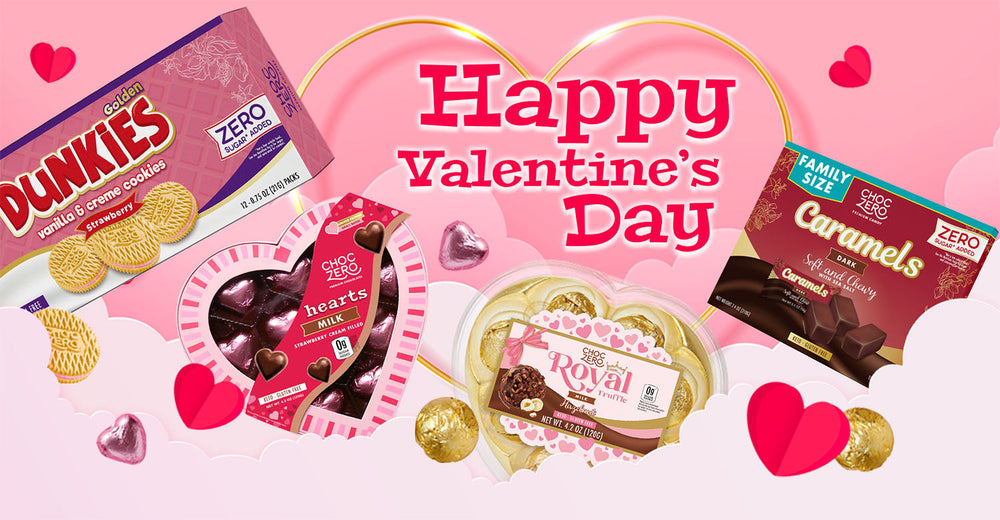 Our Sugar Free Valentine’s Day Line Up