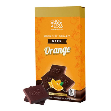 Dark Chocolate Orange Squares
