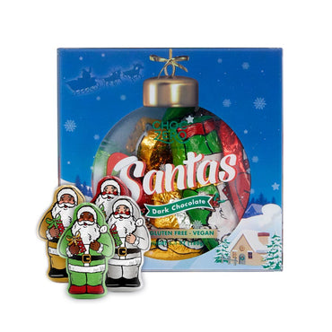 Dark Chocolate Santas