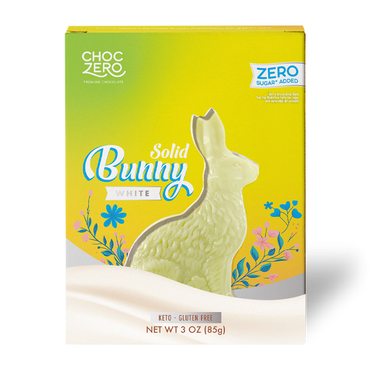 White Chocolate Keto Easter Bunny