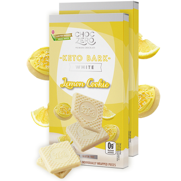 White Chocolate Lemon Cookie Keto Bark