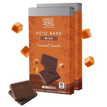 Milk Chocolate Caramel Candy Keto Bark