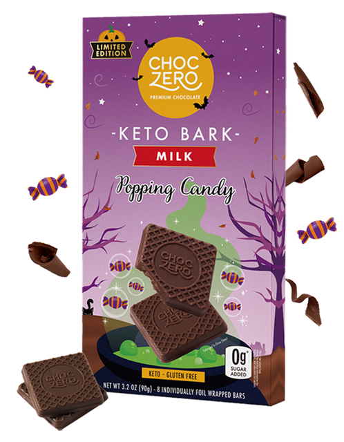 Halloween Popping Keto Bark