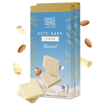 White Chocolate Almond Keto Bark